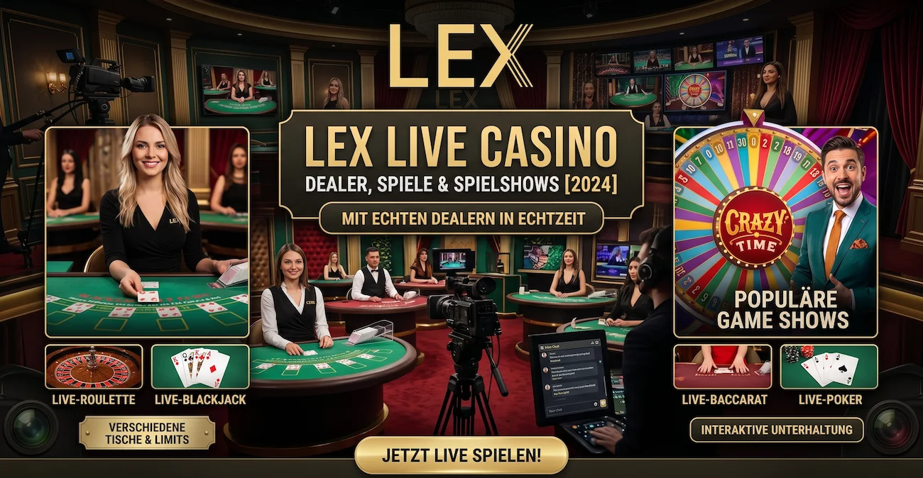 live casino bei Lex Casino